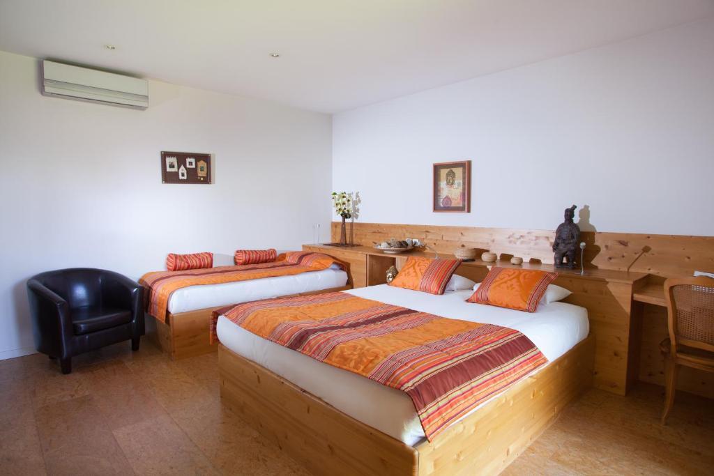 Hotel Auberge De Chavannes Courlans Rum bild