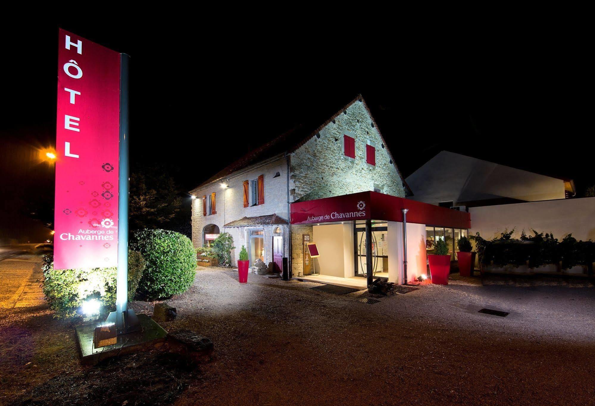 Hotel Auberge De Chavannes Courlans Exteriör bild